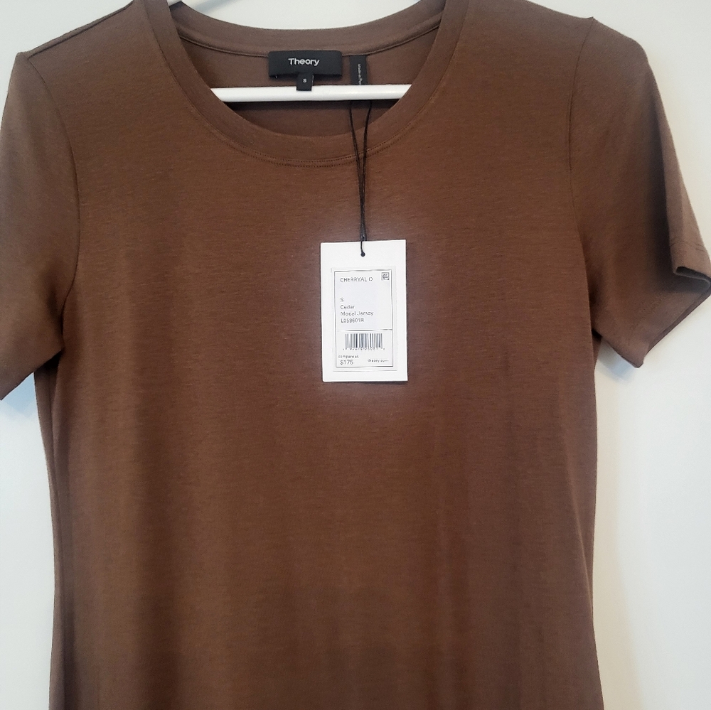 Theory Modal t Shirt Dress NWT - Picture 7 of 7